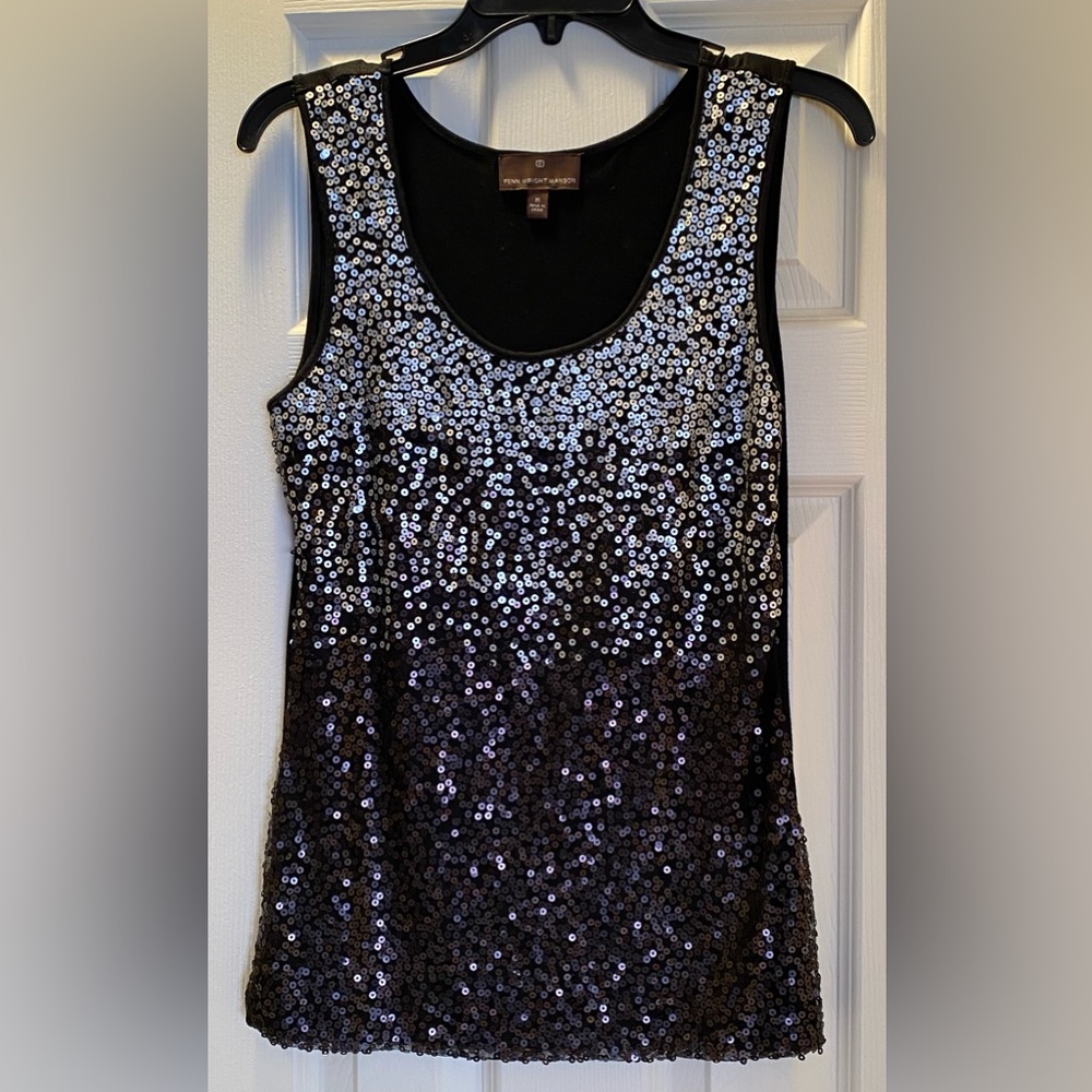 Fenn Wright Manson black & silver sparkles size Medium